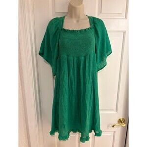Umgee Green Mini Dress - S